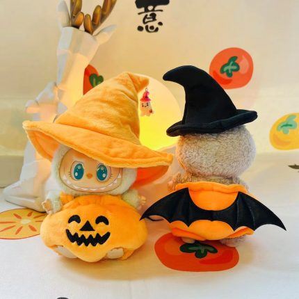 Halloween Pumpkin Set for Labubu Clothes(excluding dolls)