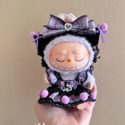 Kuromi set suitable for labubu clothes(excluding dolls)